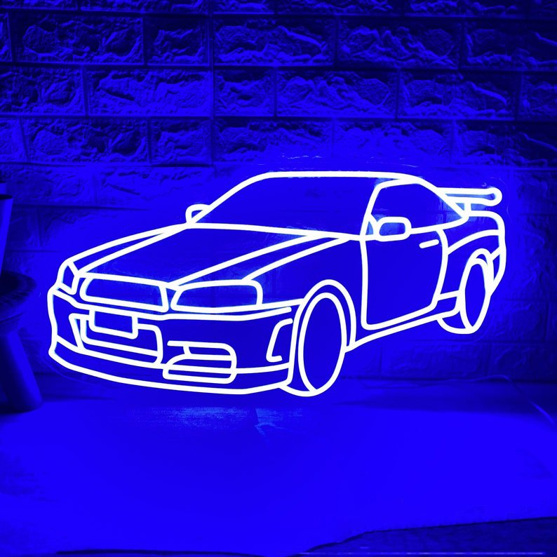 Personalized Custom Waterproof Word Wall Decor Custom Neon Sign for Car
