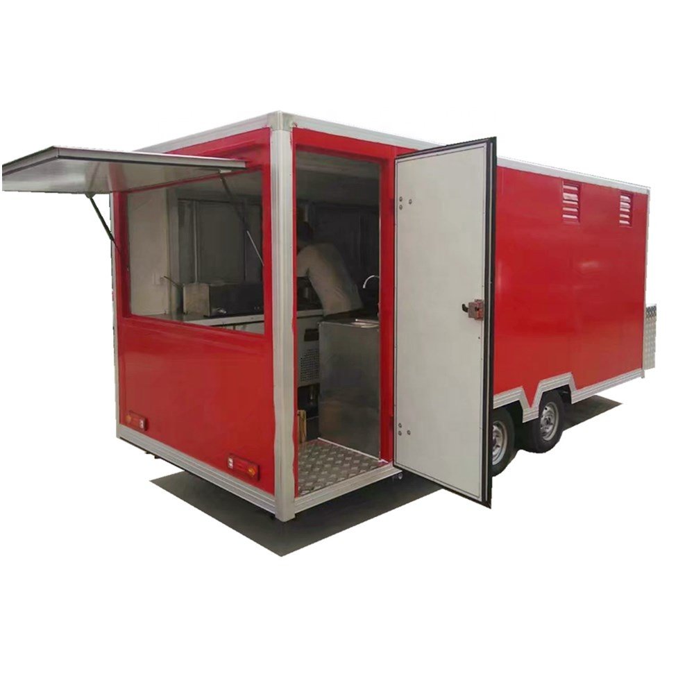 Mobile Kitchen Camper Food Donut Truck Food Trailer Mobile Smoothie Truck for Sale