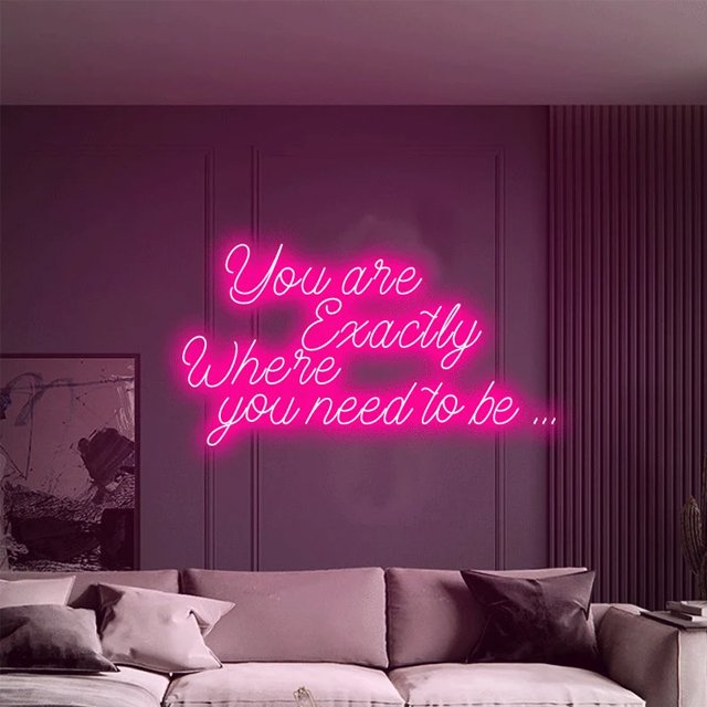 Drop Shipping No Moq Happy Birthday Custom Acrylic Neon Signs Led Neon Lights for Wedding Party Decor
