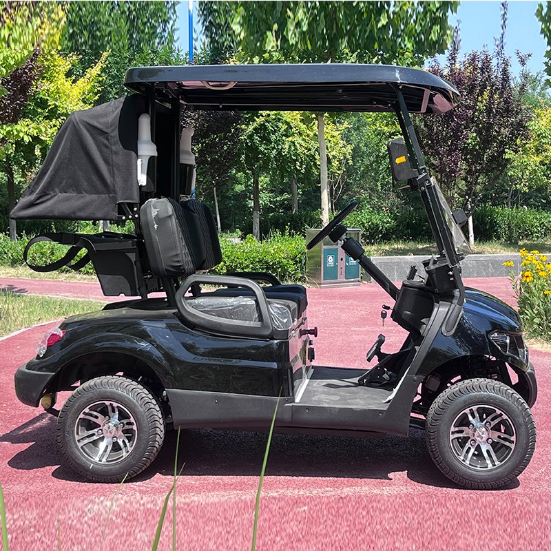 High Quality CE Approved 2+2 Type Electric Golf Buggy 4 Seat Off-Road Golf Cart