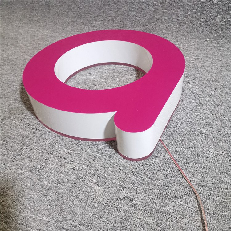 Business Shop Outdoor Large Wall Hanging Acrylic Logo Channel Light Signage Board Store Custom 3d Aluminum Led Letter Signs
