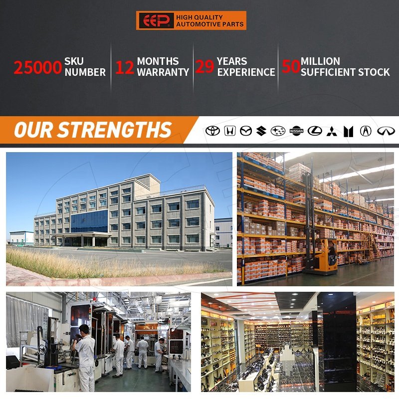 EEP Brake System Manufacturer Ceramic Brakes Wholesale for Toyota Honda Nissan Mazda Hyundai Mitsubishi Kia Subaru