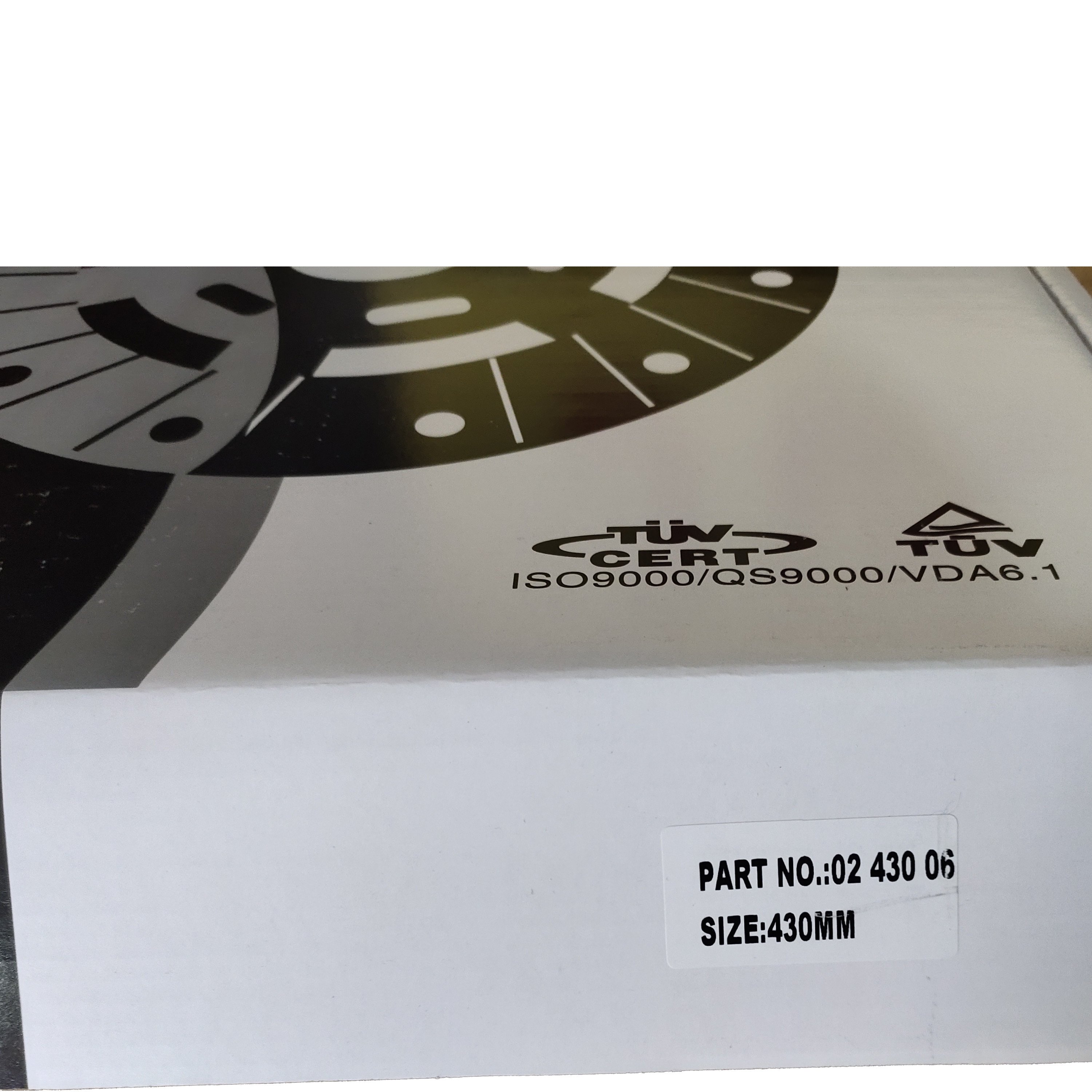 Clutch Disc 1878 080 034 Size 430mm Suitable for MAN with Maxeen No.#M02 430 06