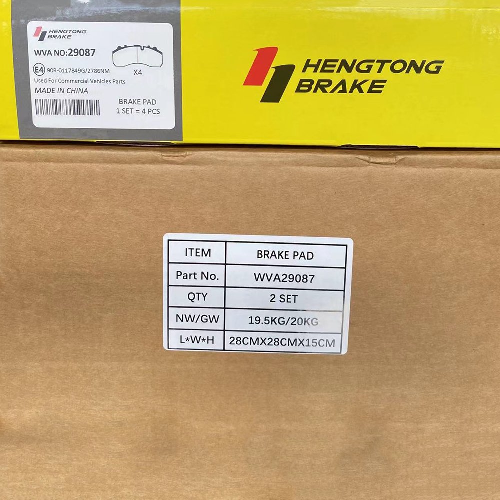3552-01127, 3552-00429 Brake Pads for Yutong Bus Disc Brake Pad Set With Accessories High Quality Hentong Brand