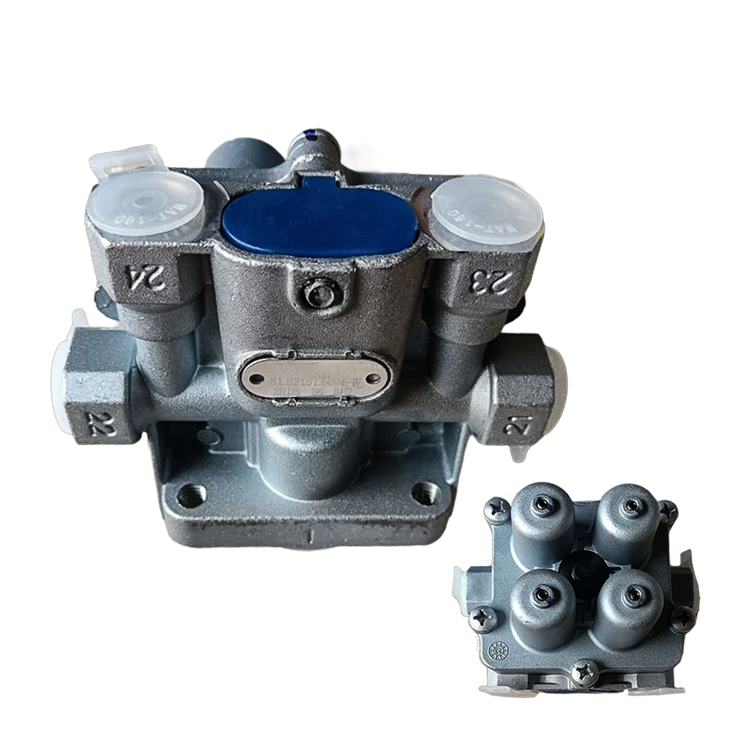 Zhongtong Bus Spare Parts Brake System Protection Valve 351500042 Four-Circuit Protection Valve