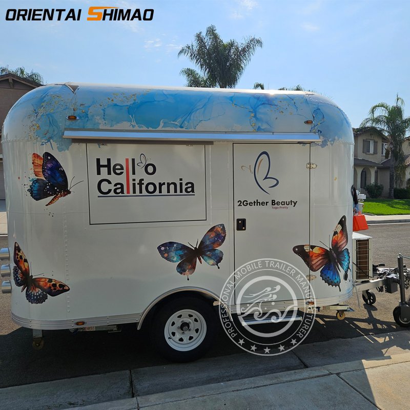 Oriental Shimao Multi-functional Truck Barbershop Van Mobile Store Mobile Beauty Salon Spa Trailer for Sale
