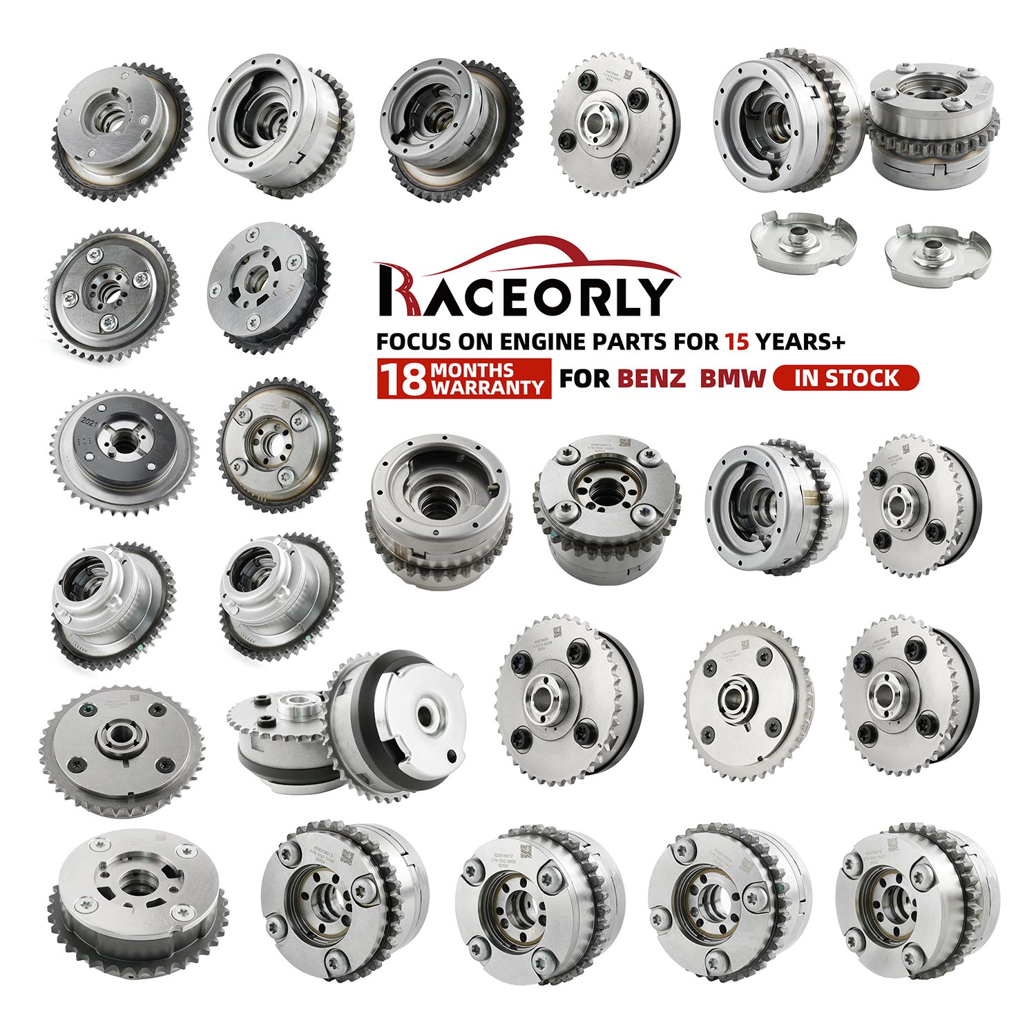 Car Parts Engine Camshaft Assembly 03L109021E 03L109022D 03L109021 03L109021D for Audi A6 VW Golf Multivan Diesel 2.0T