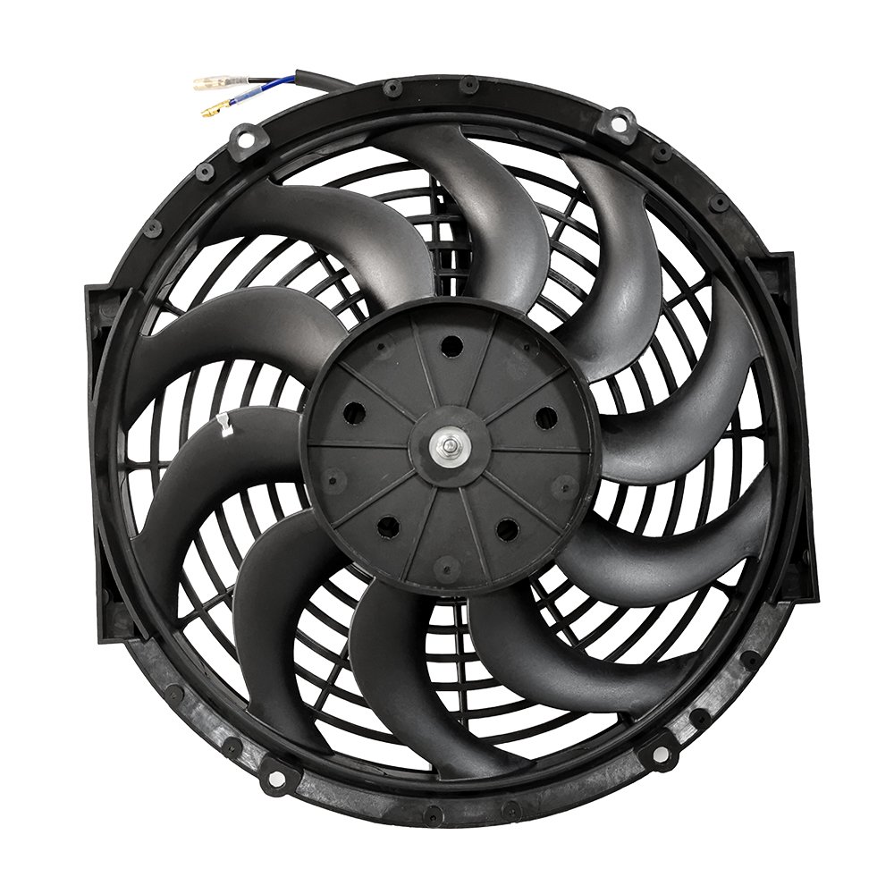 High Performance 12v 80w Electric Radiator Engine Cooling Fan Big air Volume Condenser Fan