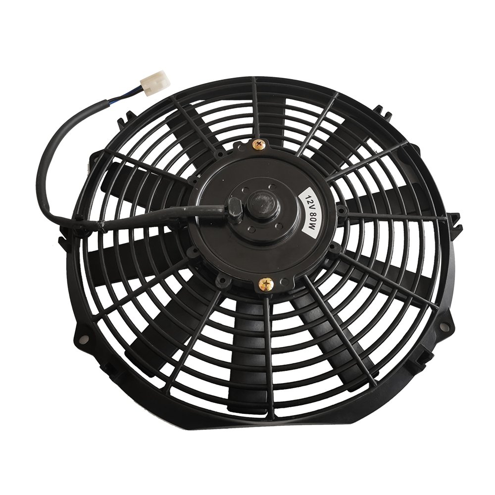 High Performance 12v 80w Electric Radiator Engine Cooling Fan Big air Volume Condenser Fan