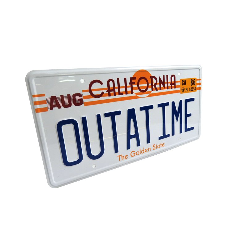 Wholesale Vehicles Accessories Embossing Custom Logo Number Plate UK Decorative Reflective Car Sublimation Blank License Plate