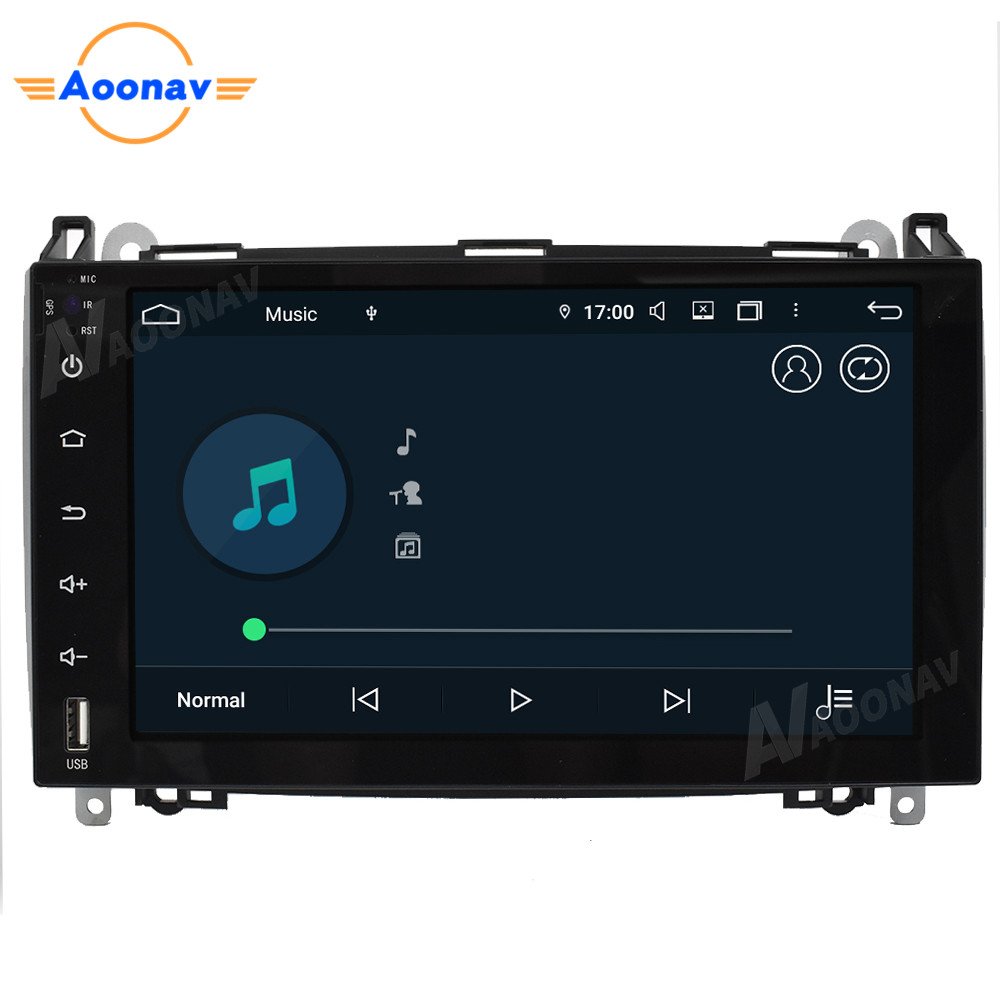 Car 2 DIN Android Stereo Radio Player for A-B Class A-Class W169 B-Class W245 Viano Vito W639 Sprinter W906 2004-2018