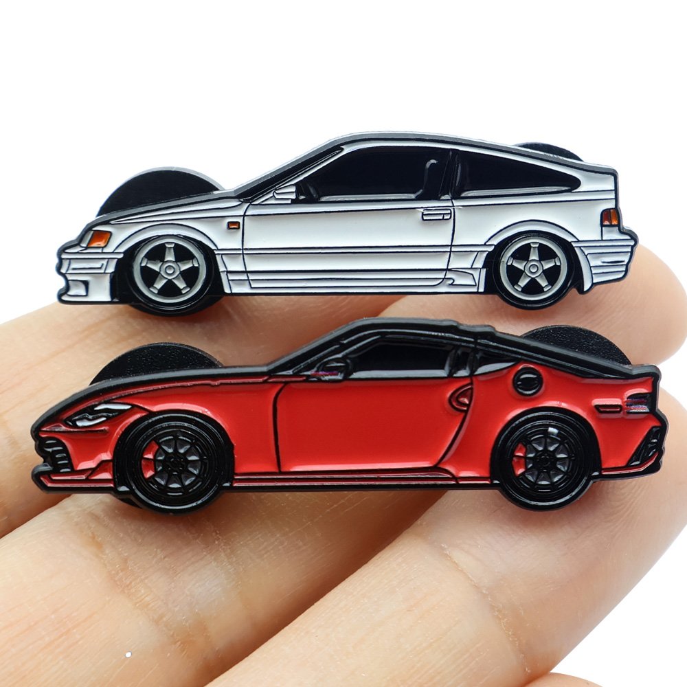Fashion Design Souvenir Gifts Art Collection Zinc Alloy Metal Badge Custom Logo Enamel Pins Car Lapel Pin