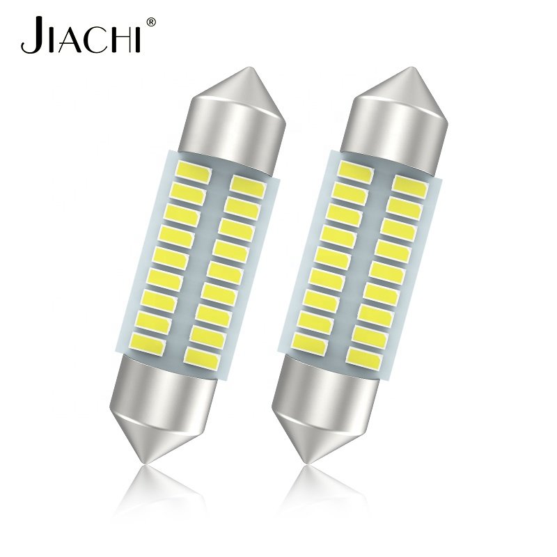 JIACHI Professional Manufacture C10W C5W LED Festoon 36mm 41mm 42mm for Car Bulb Interior Reading Light 18 SMD 3014 Cool White