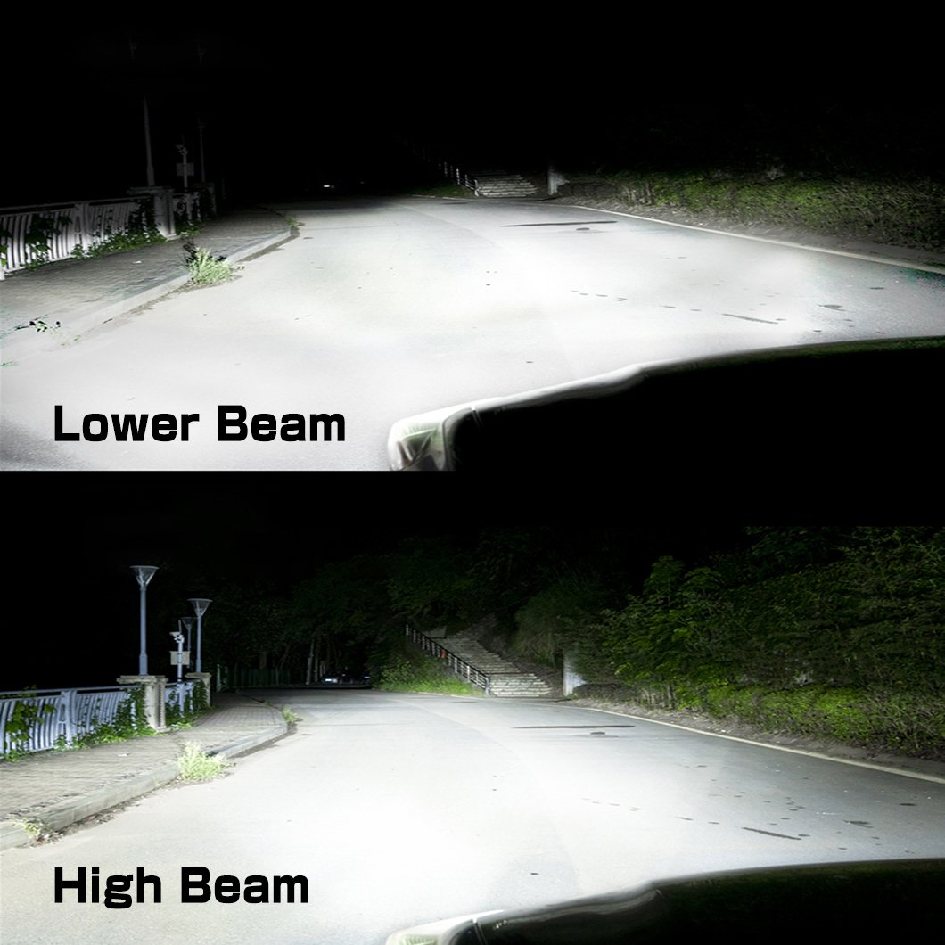 GVIEW Waterproof 36W C6 H4 H7 H11 LED Car Headlight Kit Genre LED Headlights Bulbs