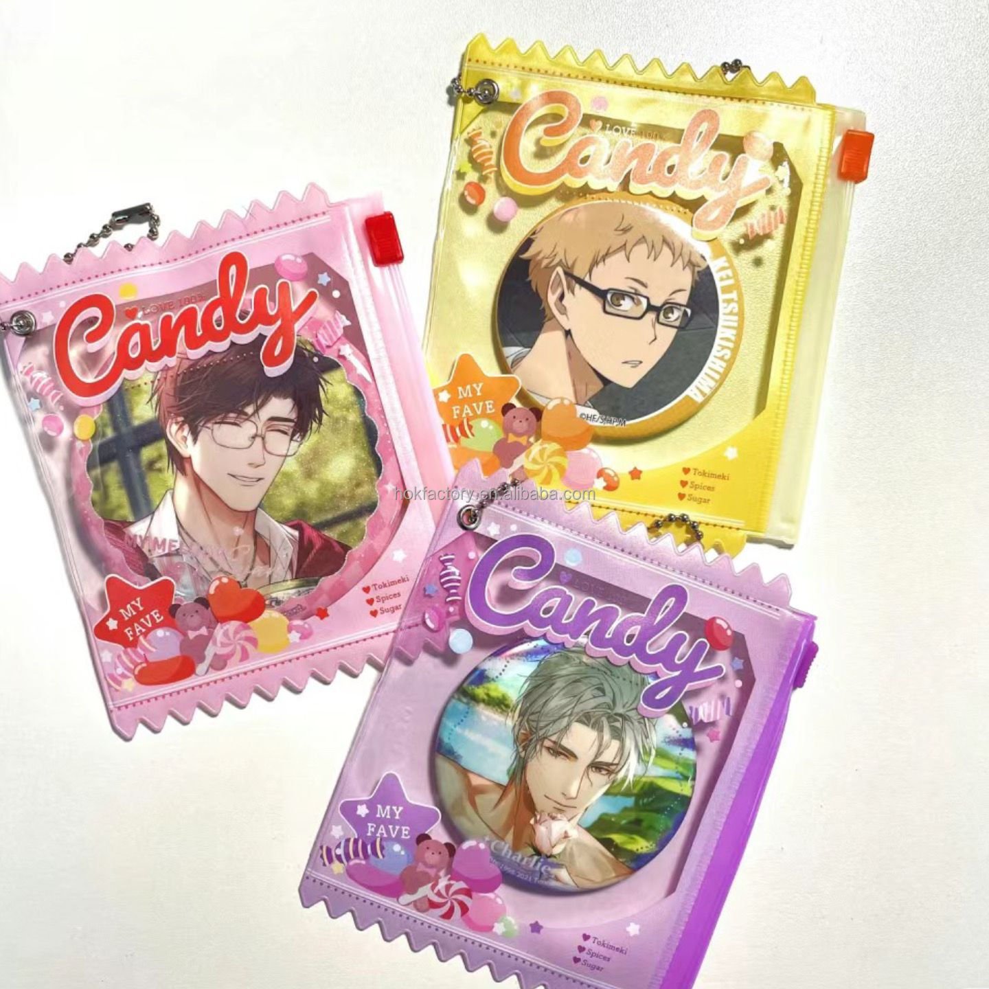 Kpop PVC Photocard Holder 3 Inch Idol Card Holder Photo Sleeves Bus Card Student Card Case Photo Protector