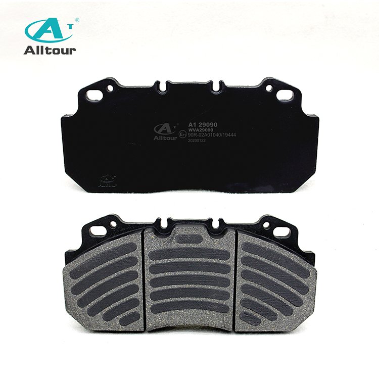 Alltour Hot Sale European Quality Heavy Duty Truck Bus Parts Break Pads WVA29090 for Accessories Renault Magnum Brake Pads