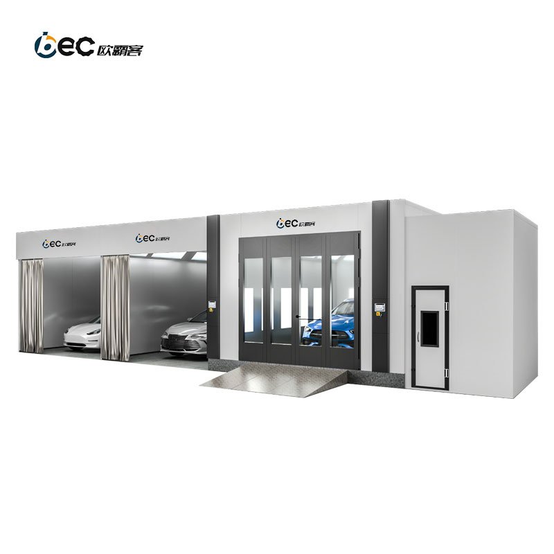 Obc Diesel Chinese Manufacturer Car Painting Machine and Paint Spray Booth for Sale