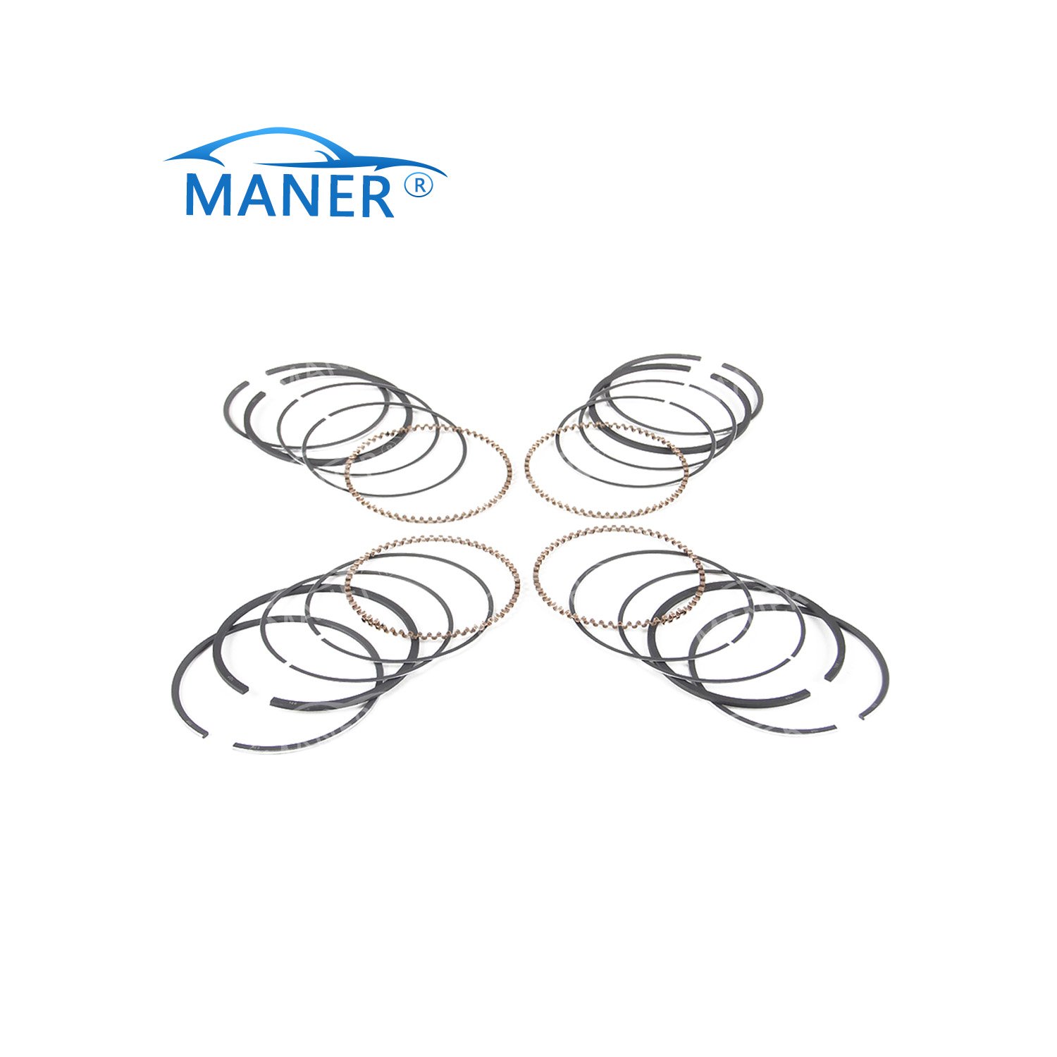 MANER 038107301A 03G198151/A/B/D Auto Engine Pistons Ring Kit 81.01mm for VW GOLF JETTA BEETLE AUDI A1 A3 TT