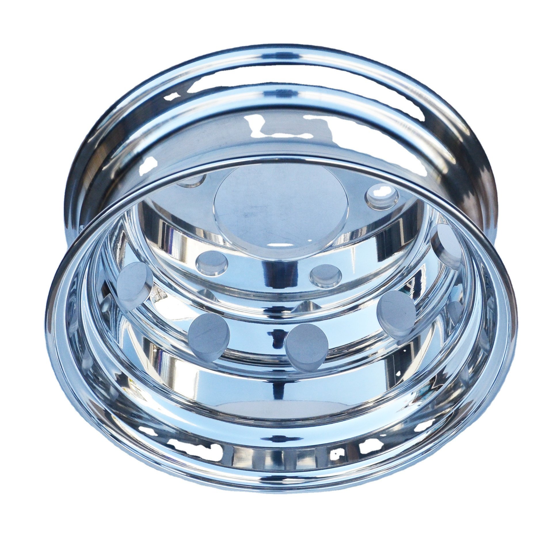 19.5 Inch 19.5*6.75 19.5*7.5 19.5/14 Inch Forged Alloy Commercial Truck Bus Heavy Truck Light Truck Whee Rim Semi Steel Wheel