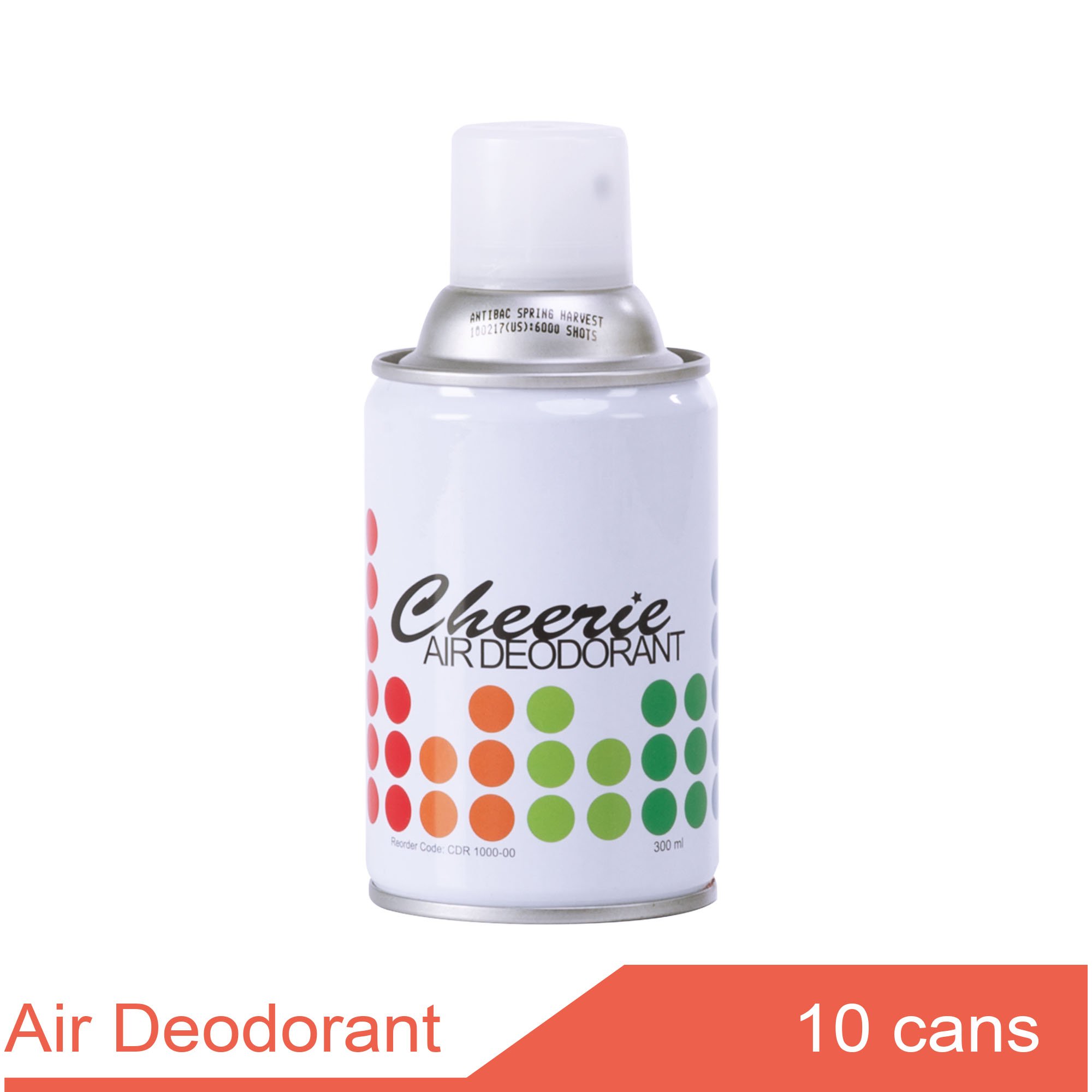 Premium 300ml Aerosol Air Freshener with Long-Lasting Fragrances Metered Spray for Hotel Rooms Offices & Buses