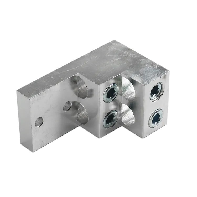 High-Grade Aluminum Alloy 6061-T6 AWG Screw Terminal Mechanical Ground Lug Connector & Power Distribution Block for Switchgear