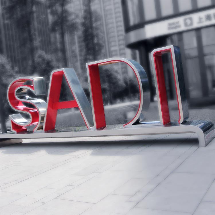 3D Large Letters Big Free Standing Large Light up Letters Decoration 3D Letter Sign