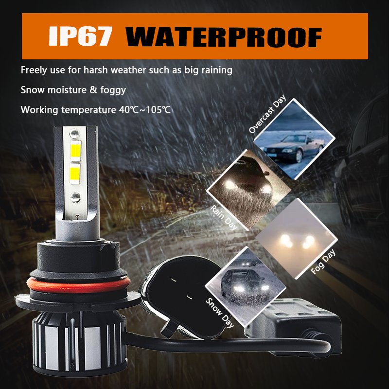 KingEagle M4-9007 CSP LED Headlight Factory Wholesale High Quality H1 H3 H7 H4 9005 HB3 9006 HB4 H8 H11 COB Led Headlight