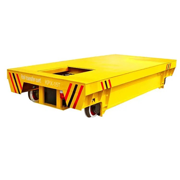 Warehouse 10T Electric Transfer Car with Lithium Battery for Materials