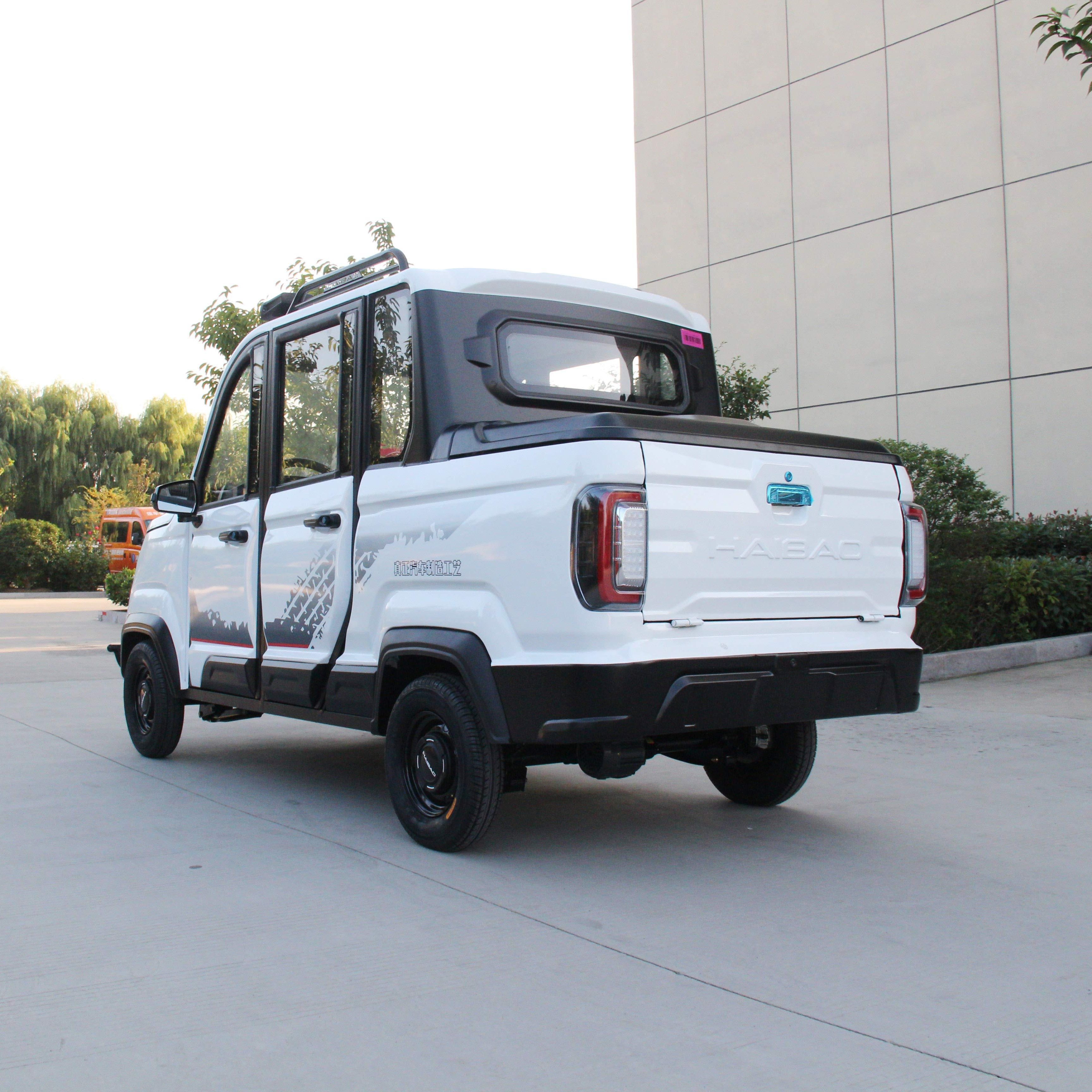 China Factory Price Haibao Four-wheel Multi-function Transport Freight Pickup Truck