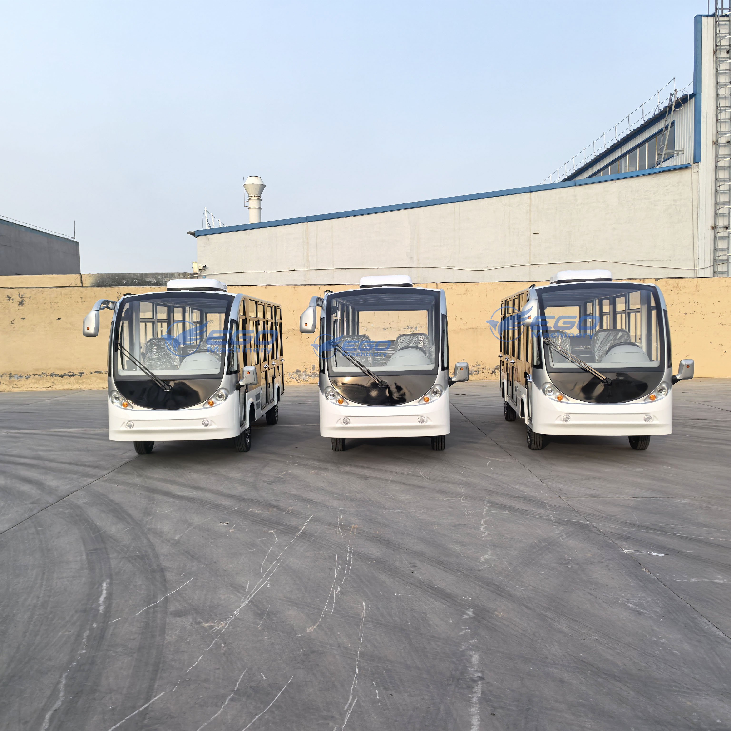 11/14/17 Seater Gasoline Engine Sightseeing Tour Car/14 Seats Shuttle Bus with Petrol Power Electric Sightseeing Bus