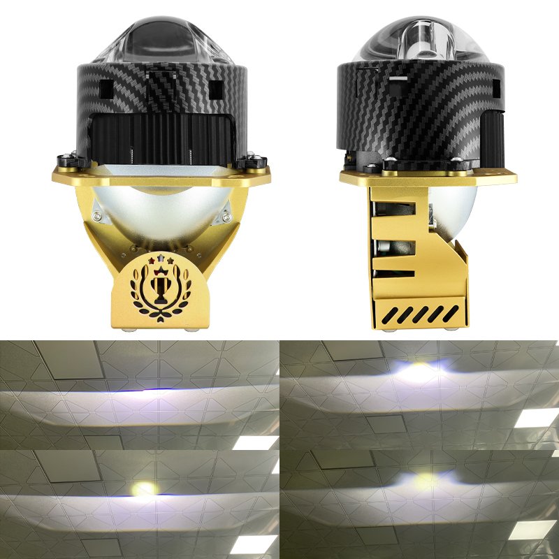 3 Inch Bi LED Projector Lens Laser Headlight 15000LM Spotlight Laser Beam Led Projector Headlight 240w 6500k Led Lights for Cars