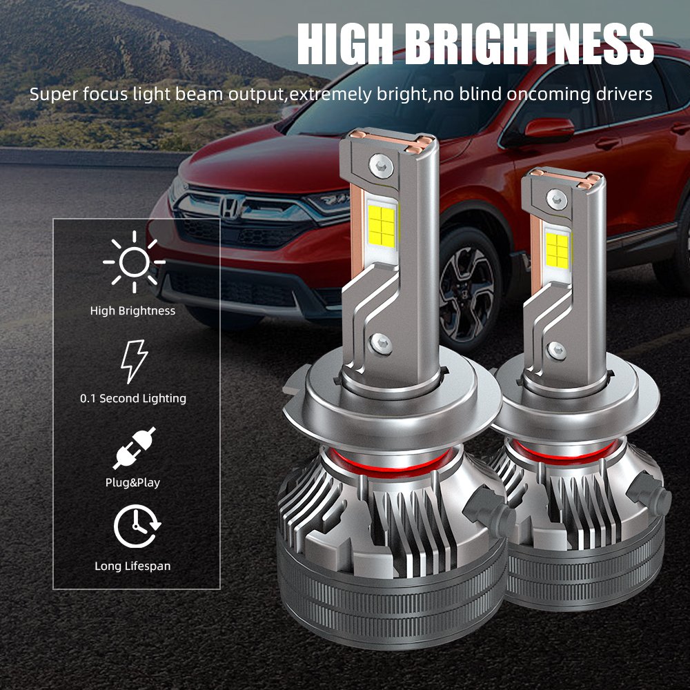 POPNOW 200W Car Light Bulb H1 H3 9005 9006 H7 H11 H13 H4 Canbus Auto Accessories 12V Luces Car Led Headlights