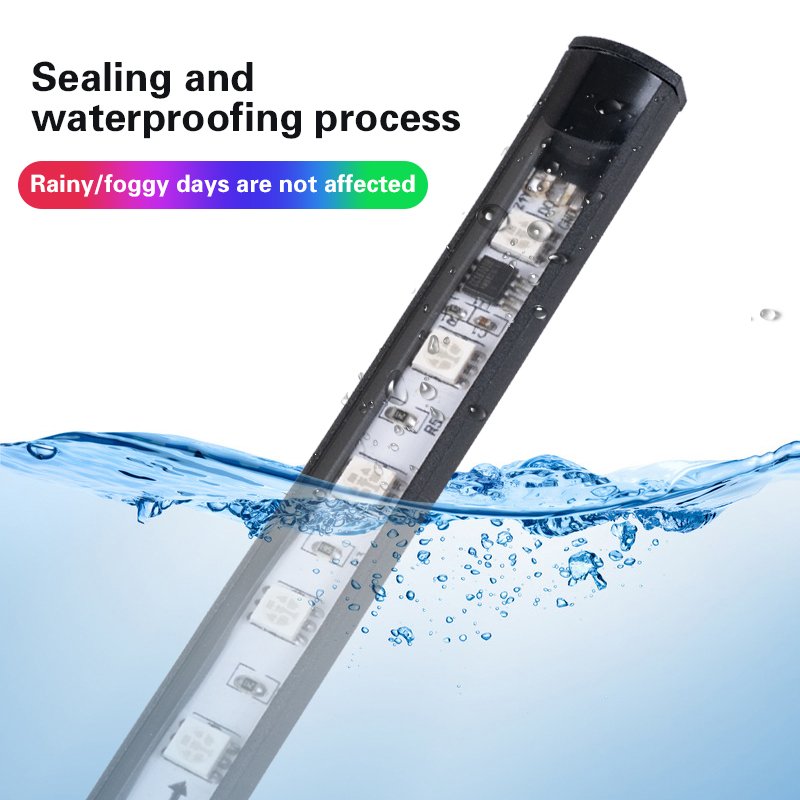 Dynamic Streamer for Van Car Truck Colorful Flow Warning Running Lights Decorative Light