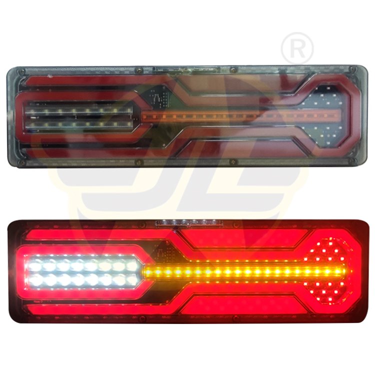 Factory Custom Led Turn Signal Lamps Tail Light 4x4 Truck Light Bar Strobe Taillight for Truck Bus Car Light Accessories 12V 24V