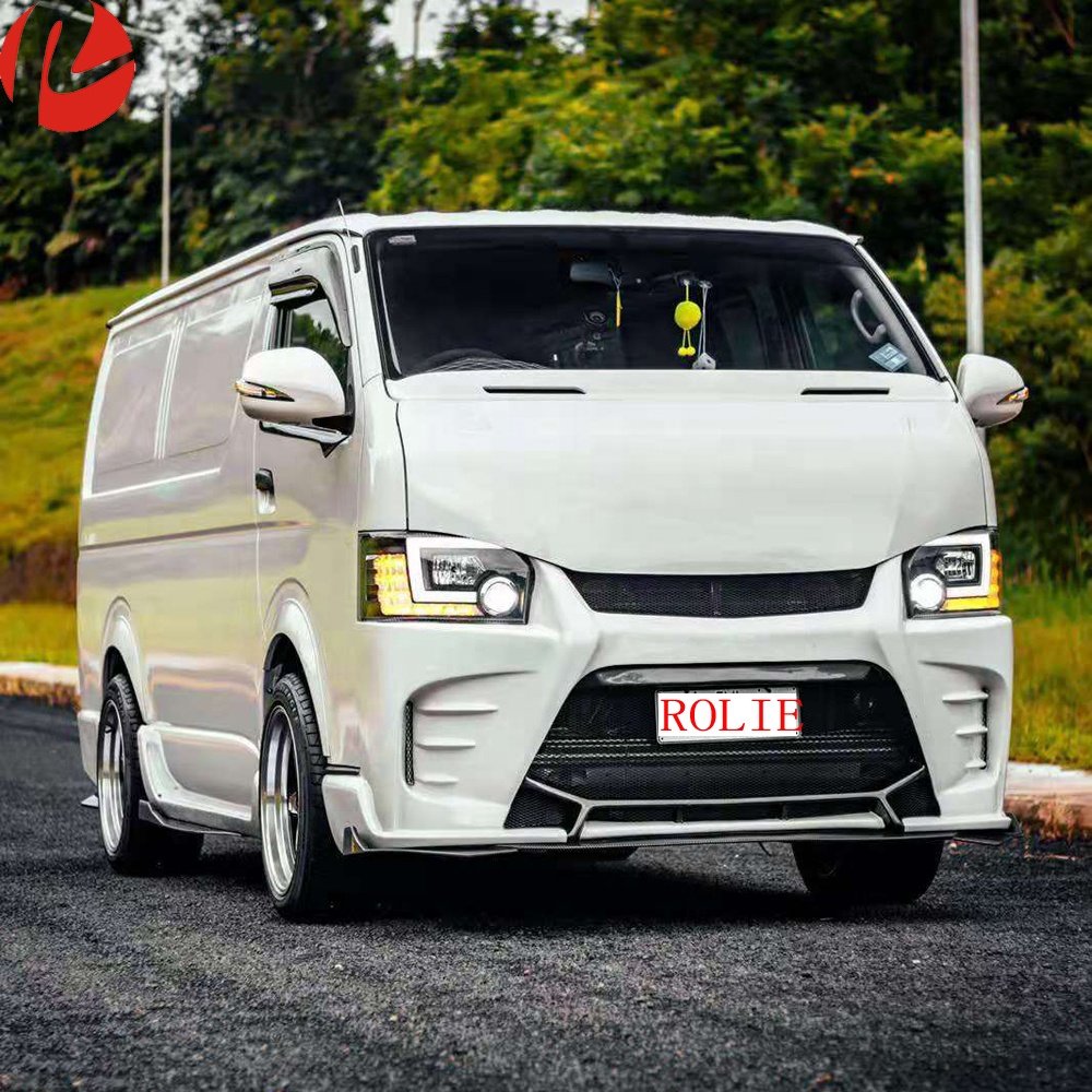 Hiace Van Minibus Electric LED Side Mirror Kdh200 2005-2018 Spare Body Parts Accessories Auto-fold Car Door Mirror