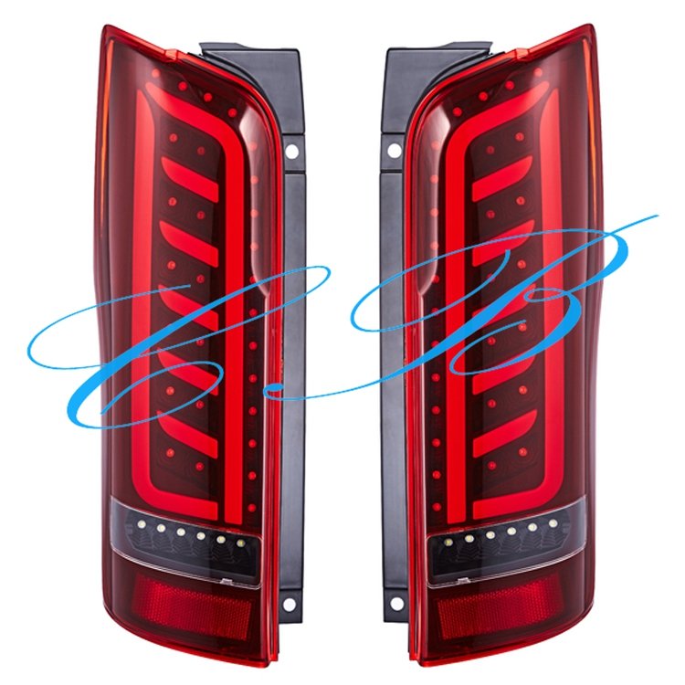 New Desgin LED Tail Lamp Rear Brake Light for Caravan Urvan NV350 E26 2012-2020 LED Taillights Back Auto Lamps Parts