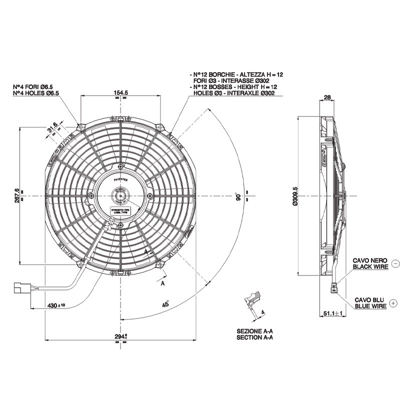 Bus Parts Air Conditioning Fan 12V 24V Bus Radiator Fan Motor for China Jiuqiang Bus Condenser Fan Accessories coach Part
