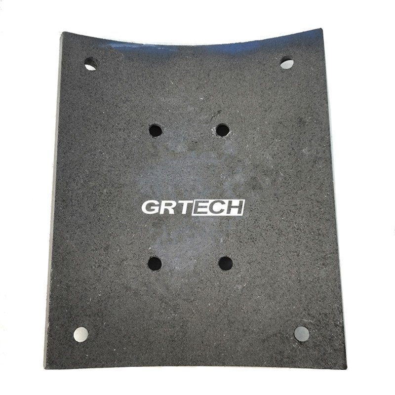 WVA 19496 19488 Rear Axle Truck Brake Lining for Man Bus, Mercedes Benz Actros Truck