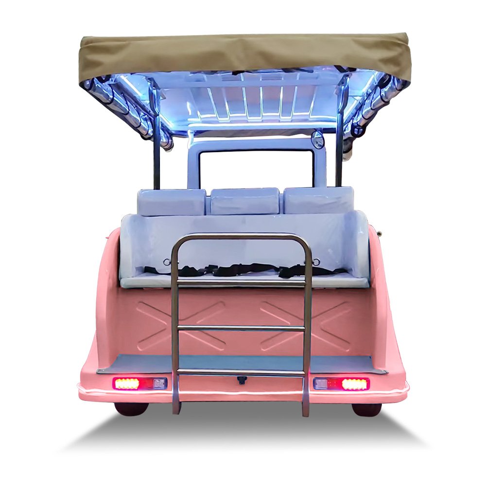 Pink Mini Luxury Cheap for Electric Classic Car Shuttle Electric Car Roadster