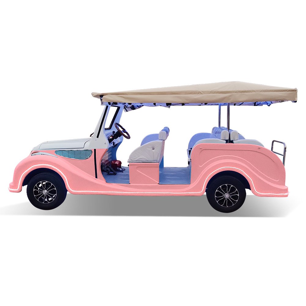 Pink Mini Luxury Cheap for Electric Classic Car Shuttle Electric Car Roadster