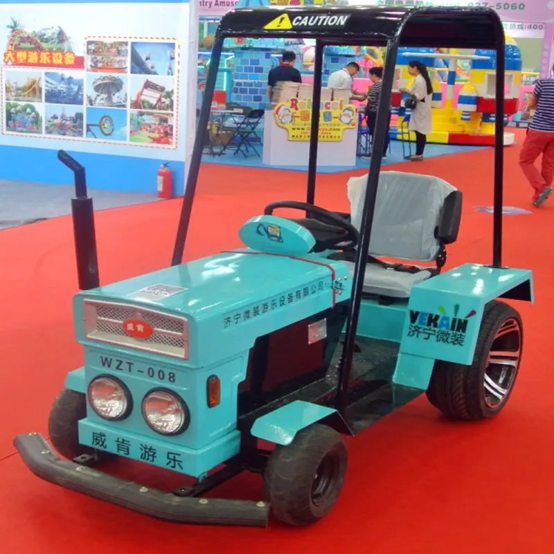 Amusement Park Rides Kids Electric Amusement Train With 12 Seats Mini Track Train Ride Sightseeing Car for Children Rides