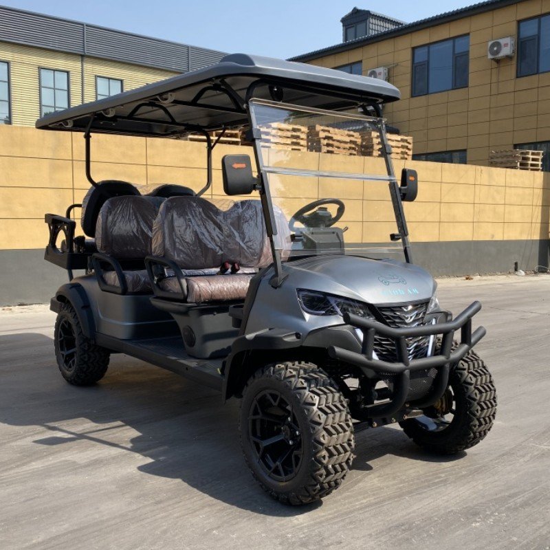 Hot Sale 1500W Double Seat Ebike 4 Wheel Electric Mobility Scooter City Electric Golf Cart