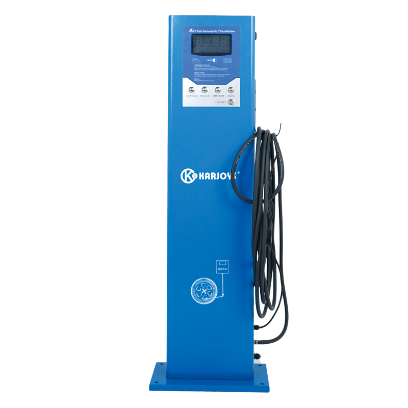 Easy Operated Air Inflator Machine for Car Tyres Pressure Gauges Autos Automatic Digital Tire Inflator Gas Station CE 220V /
