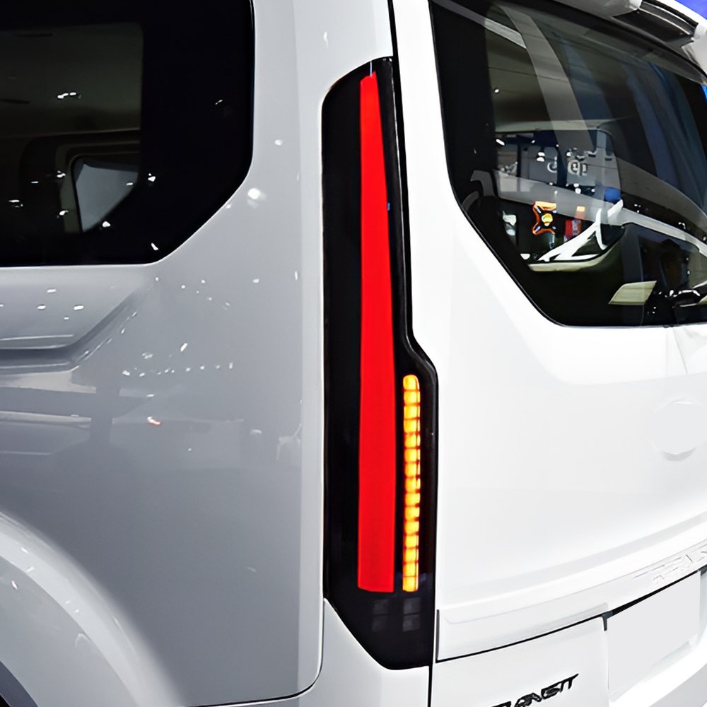 Car Taillights Assembly for Ford Tourneo Transit 2016-2022 LED Auto Rear Lamps Upgrade Dynamic Flashing Tail Light Accessories