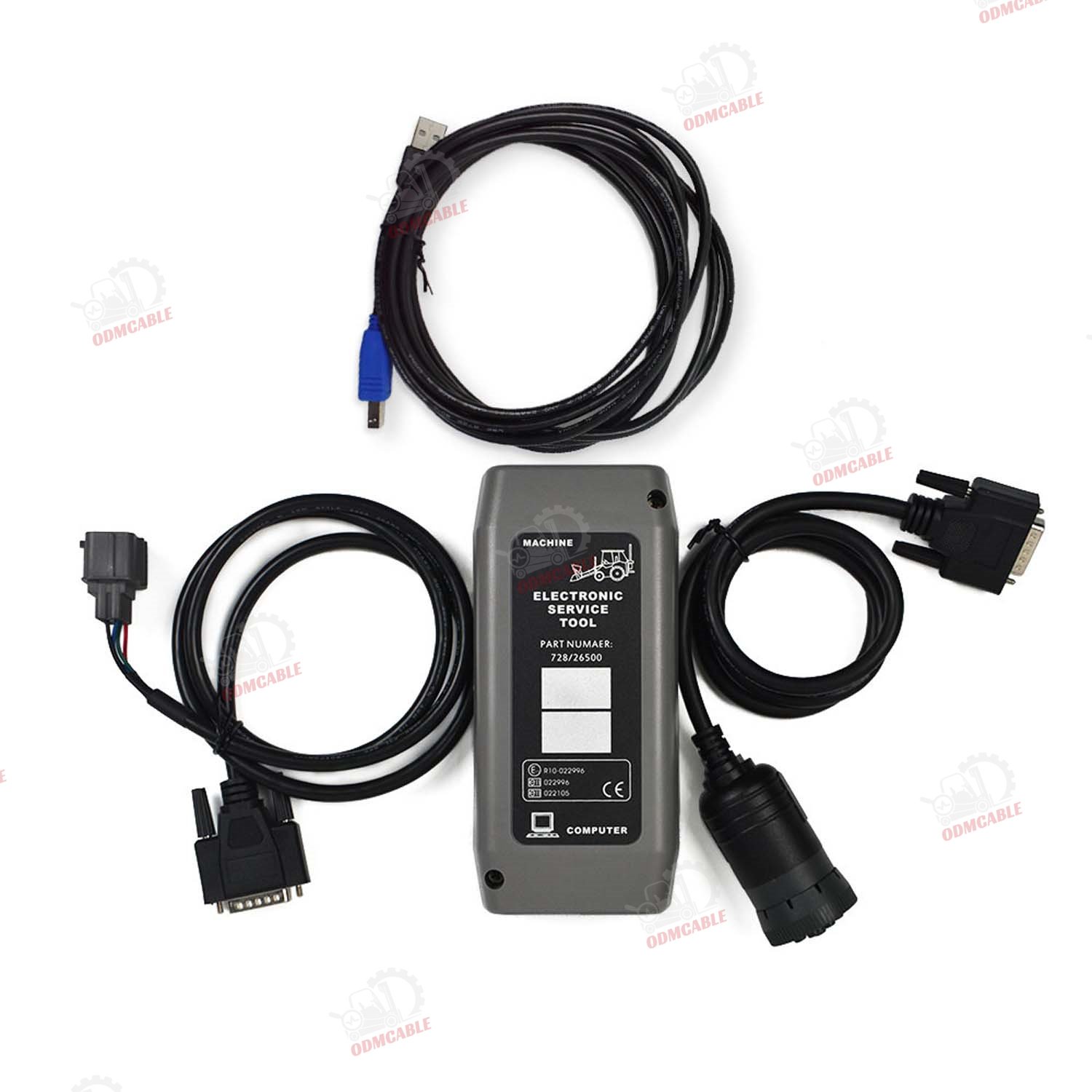 V1.73.3 Diesel Engine Excavator Getac F110 Tablet for JCB Diagnostic Tool CAN BUS J1708 Diagnostic Scanner Tool