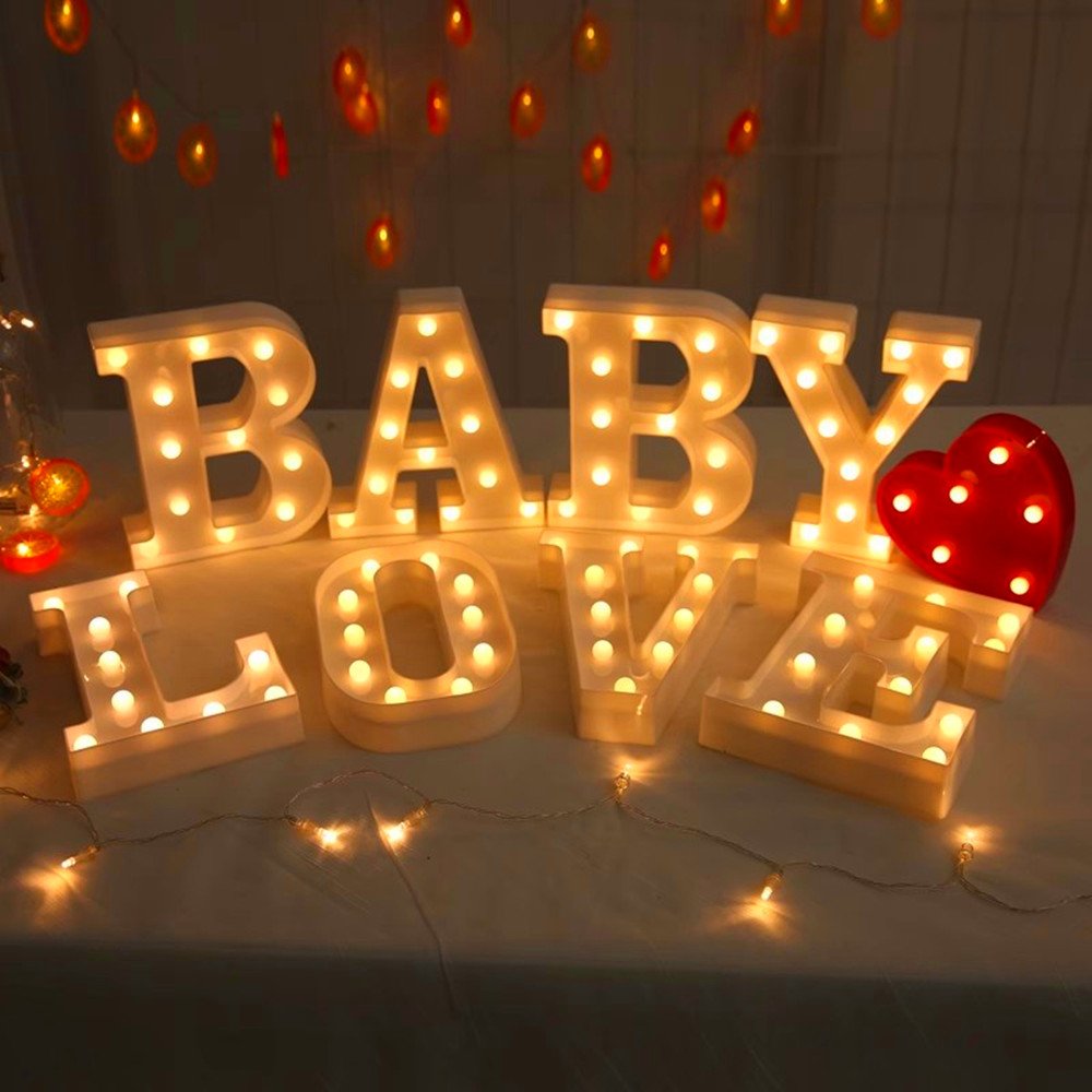 Wholesale LED Bulb Letters Signage Illuminated Sign 3D Marquee logo for Shop Hotel Restaurant Marquee Letters 4ft Led Light
