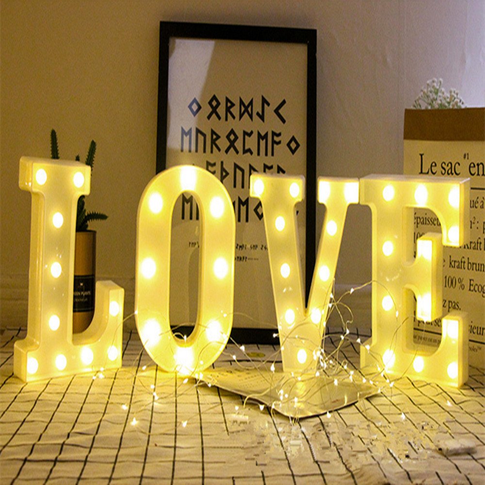 Wholesale LED Bulb Letters Signage Illuminated Sign 3D Marquee logo for Shop Hotel Restaurant Marquee Letters 4ft Led Light