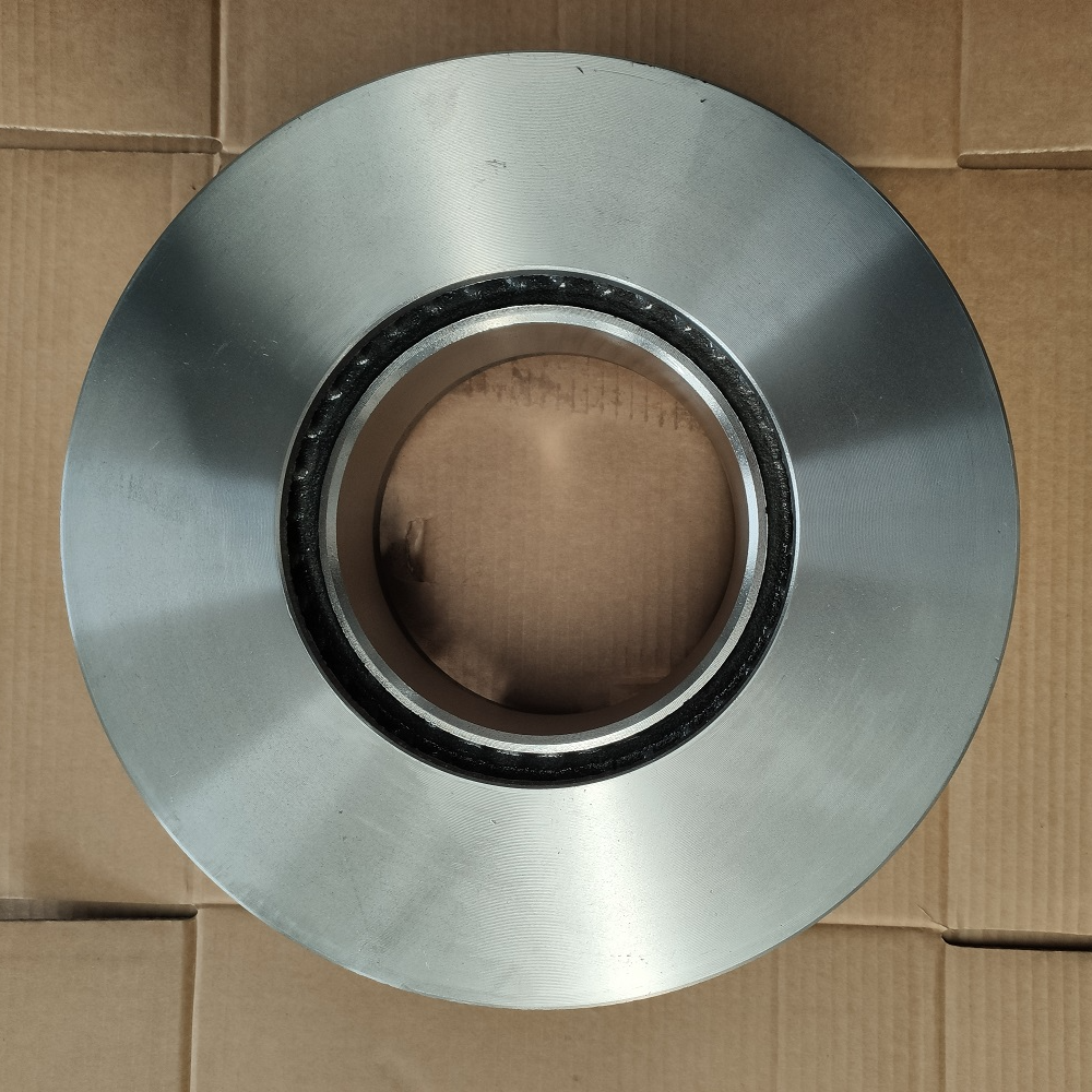 Front Vented Hat Type Truck Brake Disc OE A6694210512 T2 Vario 6 Holes Rotor