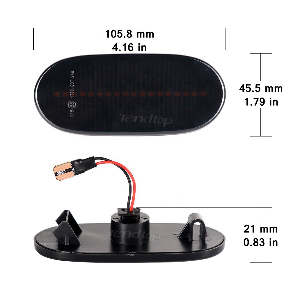 Led Dynamic Side Marker Signals Lights for Mercedes Benz Sprinter W906 Volkswagen Crafter Minibus Blinker Indicator Lamps