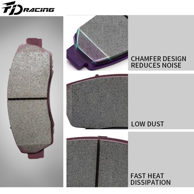 Noiseless Low-dust New Ceramic Formula Customized Car Brake Pads for Opel Corsa Frontera a Frontera B Grandland X Insignia a